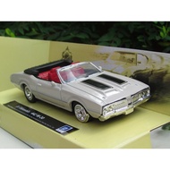 NEW RAY 1/43 (1970) Oldsmobile 442 W-30 Cream Convertible Car Diecast Classics Car Toys for boys