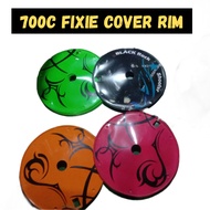 CLEAR STOCK Fixie Rim Cover 700c Colour