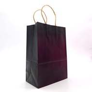 Mini Color Paper Shopping Bag Packaging Paper Bag Envelope Black Medium