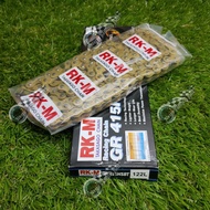 RKM Motorcycle Gold Chain GR415HSBT