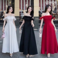 DR0188-Women dinner Dress xmas dress fit s to m 40-53kg Ready stock