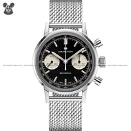 HAMILTON H38429130 Men's American Classic Intra-Matic Chronograph H Mechanical 40mm Mesh SS Bracelet
