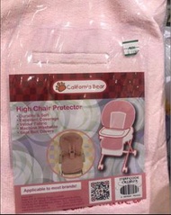近全新 blw 必備 combi California bear high chair protector cover towel 保護套 毛巾餐椅保護墊 baby chair