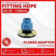 Hdpe Pipe Adapter Flange Size 63mm or 2 Inch | Complete Hdpe Pipe Connection