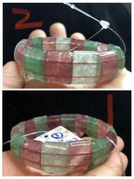 【百貨 002】天然紅綠水晶紅草莓晶綠草莓晶手排手鍊手串手鏈16.116.3mm