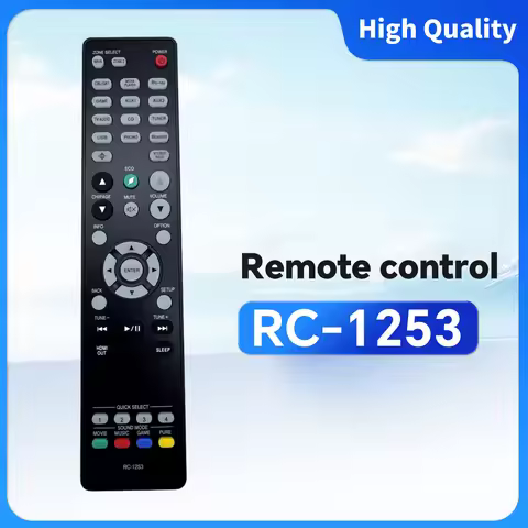 RC-1253 Remote Control For Denon AV Receiver AVC-X3800HAV AVR-S970HAV AVR-X2800HAV AVR-X3800H AVR-X2