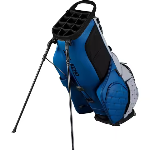 Golf Prestige-14 Way Full Length Hybrid Stand Bag – Premium Leather, External Putter Clip Customized