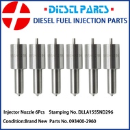 6x Diesel Fuel Injector Nozzle Tips 093400-2960 DLLA155SND296 for Hino 500 700 Series / Engine J05C 