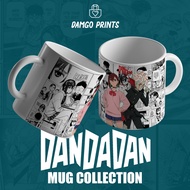 Dandadan Anime Ceramic Mug - 11oz White Mug with Box