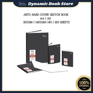 Arto Hard Cover Sketch Book A4/A5 with 110gsm / 140gsm | 80 / 120 sheets