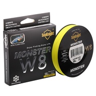 SeaKnight MONSTERMANSTER W8 300M Fishing Line 8 Strands Braided PE Line 15LB 20LB 30LB 40LB 50LB 80L