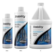 Seachem Stability water microorganisms 100ml, 250ml, 500ml, 1L, 2L yeast treatment to clarify aquari