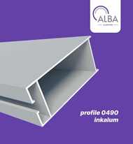 Aluminium profile 0490 inkalum