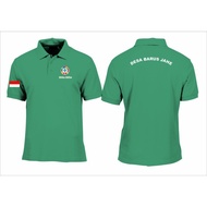 Promo Kaos Polo - Baju Polo Shirt Sdgs + Topi Sdgs Desa (Free Ubah