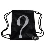 Question Mark Net Bag? Question Mark Symbol Backpack Symbol Drawstringbag/ Symbol