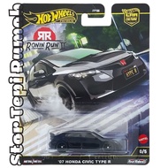 Hot Wheels Premium 07 Honda Civic Type R [HW 2007 FD2 FD2R Car Culture 2025 Ronin Run II 2 Chase]