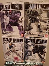 Bandai Assault Kingdom Mobile Suit Gundam gouf zaku rick dom 老虎 力奇大魔 渣古