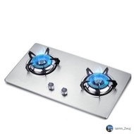 READY STOCK（Super low price） Kitchen Burner Built in Gas Cooker Stainless Steel Hob Stove
