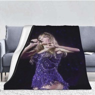 Purple Diamond Tassel Stage CustomTaylor Swift Dark Night Sparkle Gown Blanket | 60×80-inch flannel,