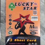 IK LUCKY STAR ORANGE A4 PAPER
