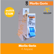 MCB MERLIN GERIN 4 AMPERE MULTI9 PLN 900W CL4 SPLN BREKER ANTI JEGLEK LISTRIK PLN HEMAT ENERGI