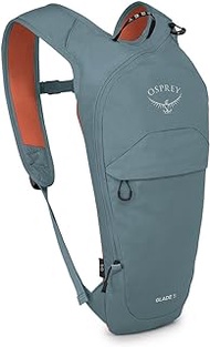 Osprey Glade 5L Ski and Snowboard Backpack with Hydraulics Water Reservoir, Celestine Blue, One Size