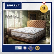 bigland springbed double pocket latex - 160x200 kasur