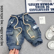 [3 PANTS GET 1 BELT FREE] [BUY ACCORDING TO PANTS LONG] Soft DT13 jeans with leather belt size 8-26k