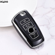 TPU Chìa Khóa Xe Ô Tô Bao Vỏ Fob Cho Xe BMW F30 F31 F32 F34 F20 F21 F07 F10 1 3 5 7 Series X1 X3 G01