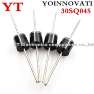 10 Pieces 30SQ045 R-6 30A 45V