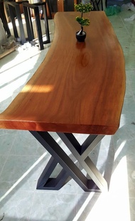 MPT2Wood-Steel โต๊ะทำงาน โมเดิร์นลอฟท์ โต๊ะลอฟท์ โต๊ะกินข้าว โต๊ะคอม รุ่น MPT-275 Modern Table Loft 