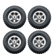 4pcs 62x21mm Soft Tire Wheel for MN D90 MN98 MN99S MN82 MN82S WPL C14 C24 C34 B14 B24 LDRC LD1297S L