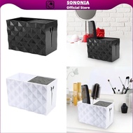 [SONONIA] Comb Storage Box, Comb Storage Container, Non-Slip Accessories, Scissor Storage Socket, Co