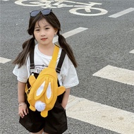 Children's Small Bag Female Cute Girl Messenger Bag Little Girl Bunny Large-Capacity Shoulder Chest 