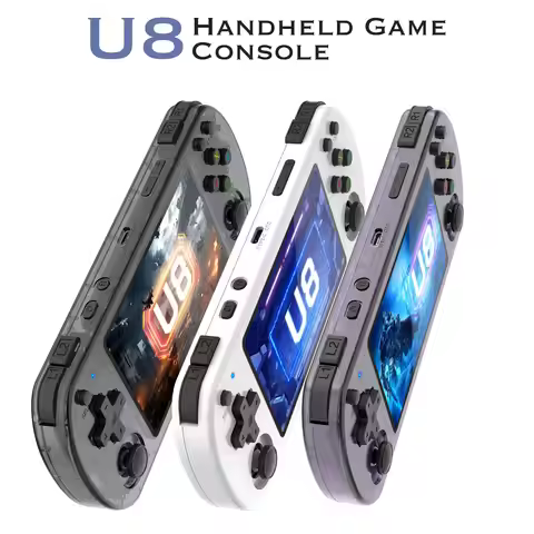 U8 Retro Handheld Video Game Console 4.0 Inch IPS Screen R35s pro Portable Pocket Linux System Playe