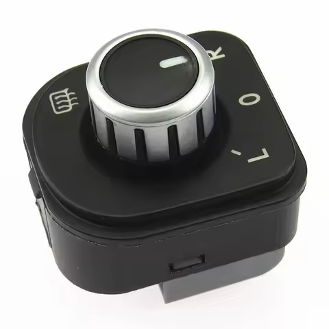 Chrome Mirror Adjust Switch 5ND959565B 5K1 959 565 1K0 959 565 K for VW Golf Jetta Rabbit Passat Tig