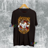 kaos baju distro pewayangan hanoman - kaos baju distro hanoman kerah putih