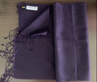 紫色圍巾-70% pashmina 30% silk, 32x155cm