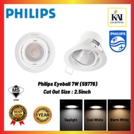 Philips LED Eyeball 59776 Pameron 7W Recessed Spotlight SL201 4.5W Ceiling Light Coolwhite / Warmwhi