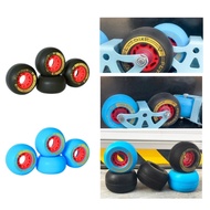 4 Keping Tahan Pakai Skateboard 82A Drift Board Roda Freeline Roller Road Driftboard Roda Mudah Digu