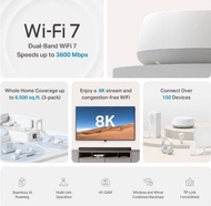 TP-Link Deco BE22 (BE3600) WiFi 7 Wireless Mesh Router – Wi-Fi 7 Range Extender | Deco M5 Replacemen