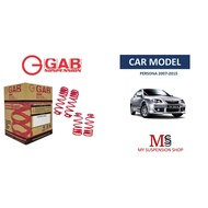 (Original GAB Sport Spring) Proton Persona 1.6 2007-2013 Coil Spring, Sport Lower Spring