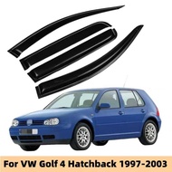 For VW Golf 4 Hatchback 1997 1998 1999 2000 2001 2002 2003 Car Styling Accessories Window Visor Defl