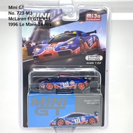 Mini GT No. 723-MJ McLaren F1 GTR 33-1996 Le Mans 24 Hrs/ blister package