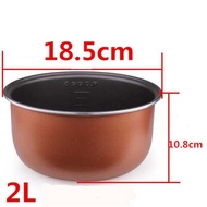 Non Stick Cooking Pot 304 Stainless Steel Rice Cooker Inner Container Replacement Accessories Food Rice Cooker POT Cookware