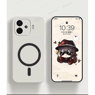 IQOO Z9 Turbo+ / IQOO Z9 Turbo Casing Phone Case Protective Soft Cover Support Magnetic Wireless Cha