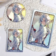 Genshin Impact/Arlecchino/Genshin Arlecchino Glitter Card Brick Badge Merchandise Acrylic Card Brick