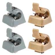 [WYG] 2X Sun Visor Clip Holders For Mercedes W201 W123 W124 W126 W140 W201