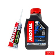 Compo nhớt Motul Scooter  Le 10W40 + hộp số Motul 120ML