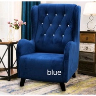 Wing chair single/ sofa 1 seater/kerusi